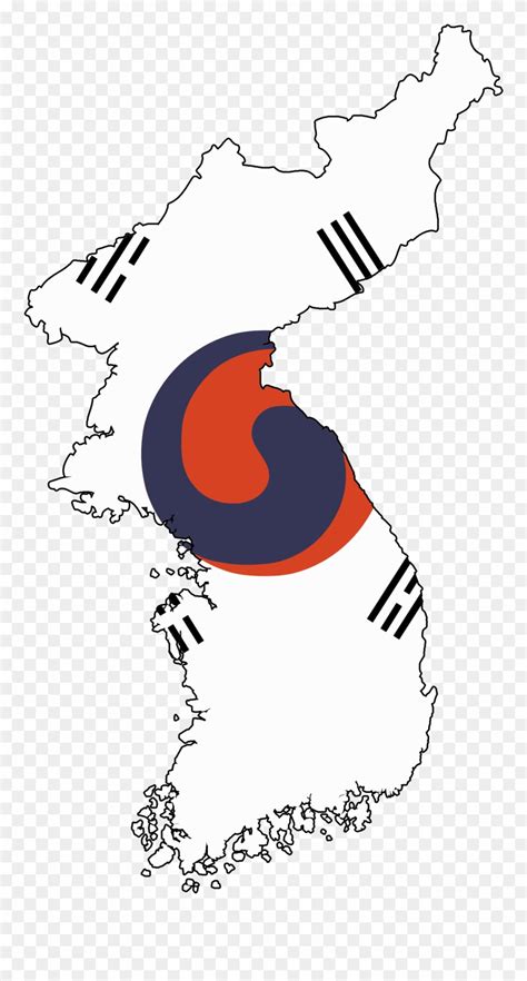 Download Flag Map Of The Korean Empire - Japan Ww2 Flag Map Clipart ...