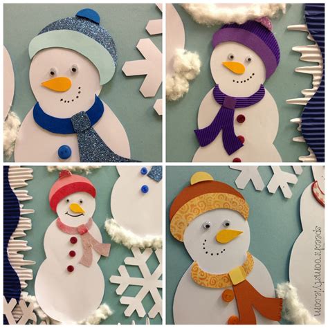 Winter Designs - Snowman Bulletin Board - Speech Room Style