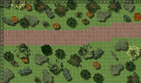 Dungeons and Dragons Map - Forest by LiteralBanana on DeviantArt