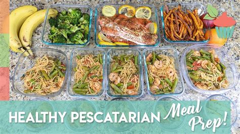 Healthy Pescatarian Meal Prep - Seafood! | Meal Prep Series! - Paleo Beasts