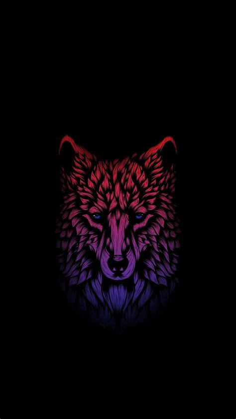 Red Cellphone Wolf Wallpapers - Wallpaper Cave