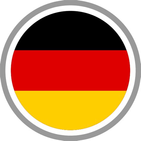 Germany Flag Round Circle icon PNG and SVG Vector Free Download