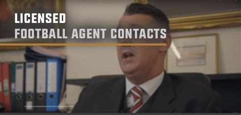 Licensed Football Agents List 2018 - Player Scout