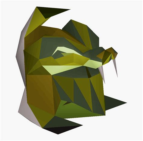 Serpentine Helm Osrs, HD Png Download - kindpng