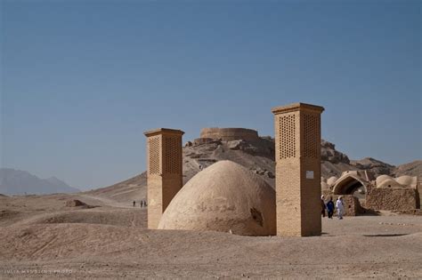 Zoroastrian Towers of Silence A tower of silence (known also as a ‘dakhma