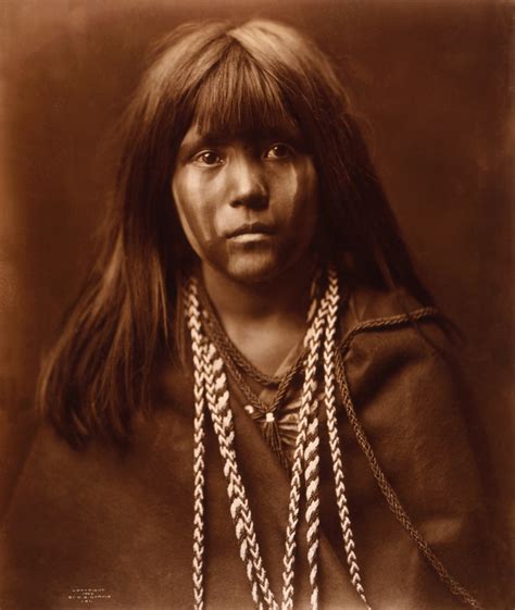 Mosa, Mohave girl, by Edward S. Curtis, 1903 | Original titl… | Flickr