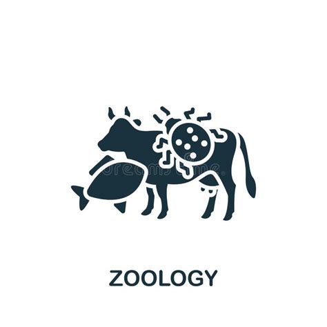 Zoology Icon. Monochrome Simple Science Icon for Templates, Web Design and Infographics Stock ...