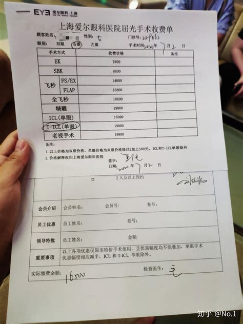 ICL近视手术记录（上海爱尔眼科） - 知乎