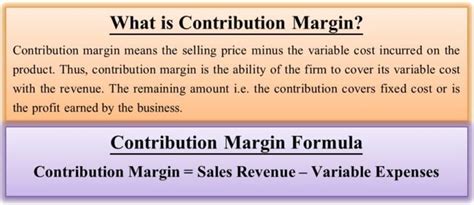 What is Contribution Margin? | How to find? Formula, Example | eFM