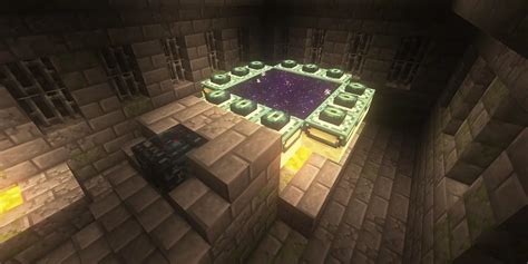 Minecraft Fan Shares Beautiful Concept of a 'Natural' End Portal Room