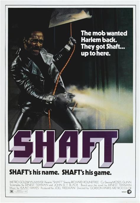 Shaft (1971) movie large poster.