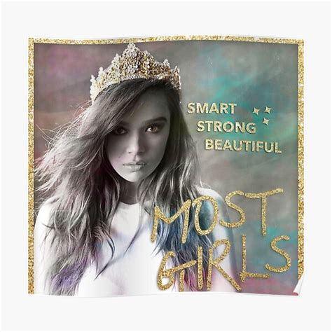 "Hailee Steinfeld - Most Girls" Poster by yagurlthalii | Redbubble