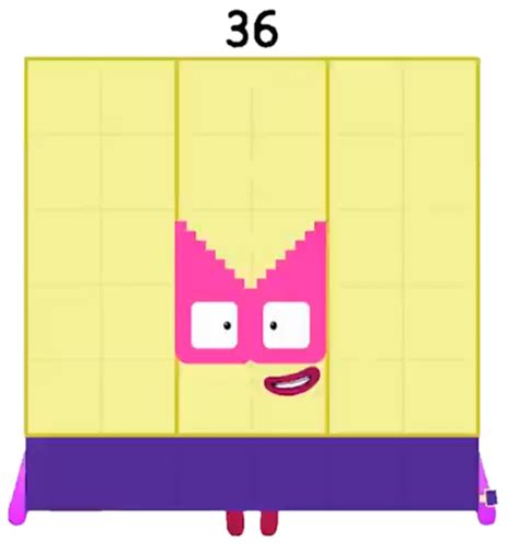 Numberblocks 36 2D by Daorqueba on DeviantArt