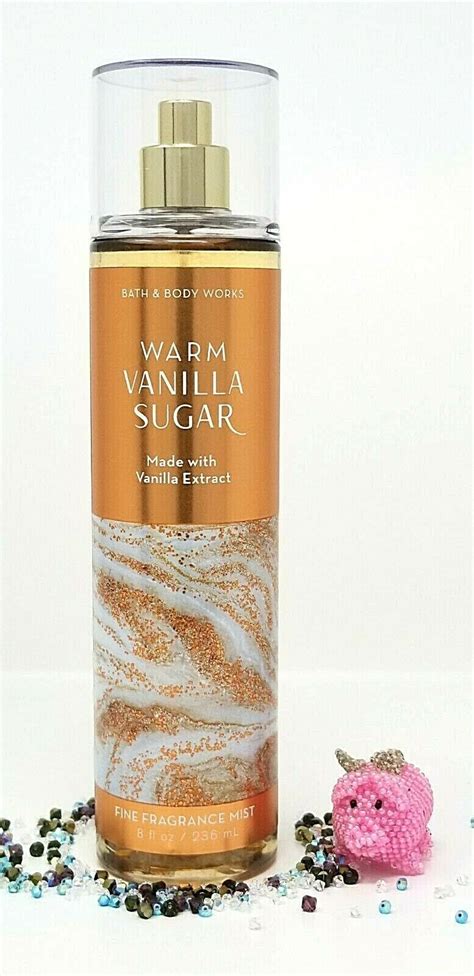 Bath and Body Works WARM VANILLA SUGAR Fragrance Mist Spray 8 fl oz Full Size 667539385147 ...