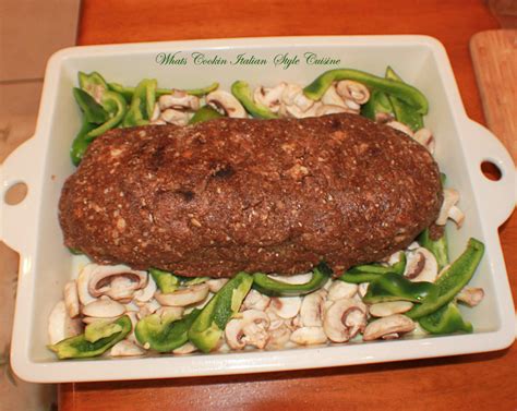 Italian Stuffed Meatloaf Recipe | What's Cookin' Italian Style Cuisine