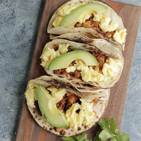 Mexican Breakfast Tacos - Homebody Eats