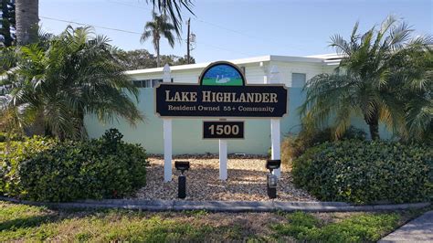 Lake Highlander Mobile Home Park - A Jewel of a Florida Retirement ParkLake Highlander Mobile ...