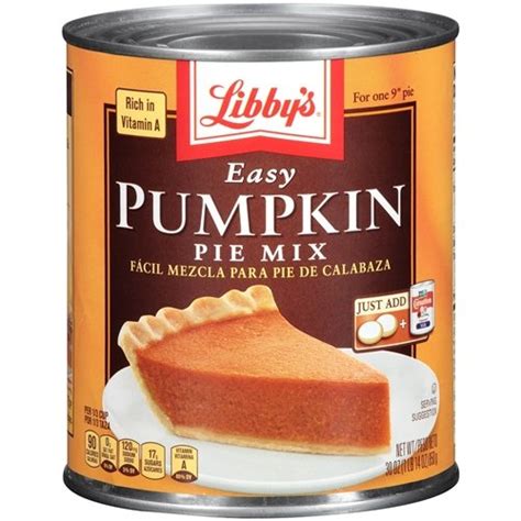 LIBBY'S Easy Pumpkin Pie Mix 30 oz. Pack of 2 for sale online | eBay