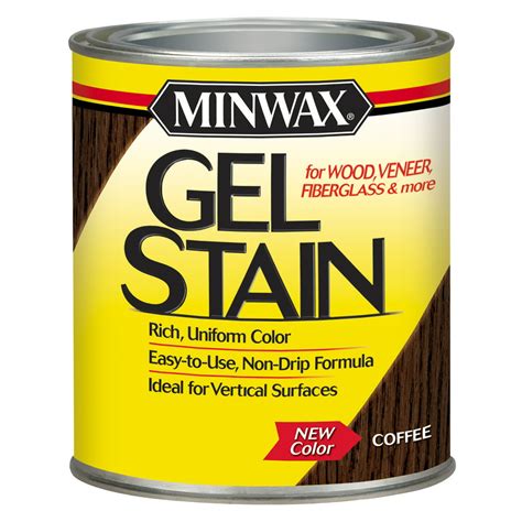 Minwax Transparent Low Luster Coffee Oil-Based Gel Stain 1 qt. - Case Of: 1 - Walmart.com ...