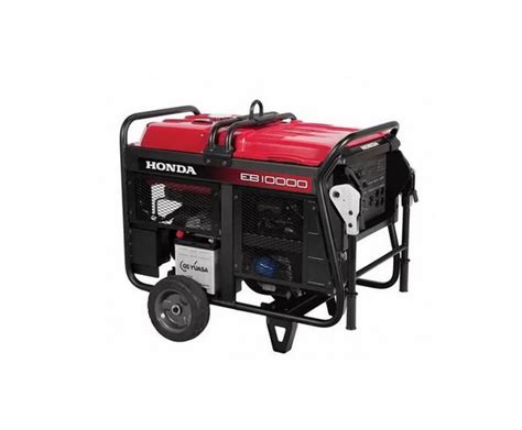 Honda EB10000 10,000 Watt Industrial Portable Generator with DAVR Technology (CA