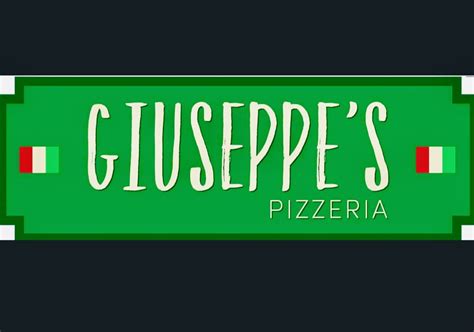 Menu — Giuseppe’s Pizzeria