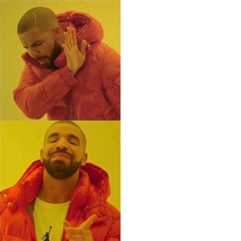 Drake Hotline Bling Blank Meme Template Imgflip Cropper - IMAGESEE