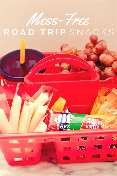 Mess-Free Road Trip Snacks - A Grande Life