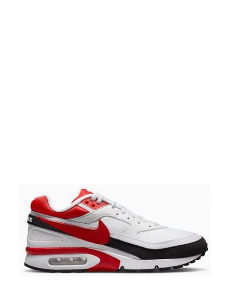 Nike Air Max Mid-top Sneakers in Red for Men | Lyst UK