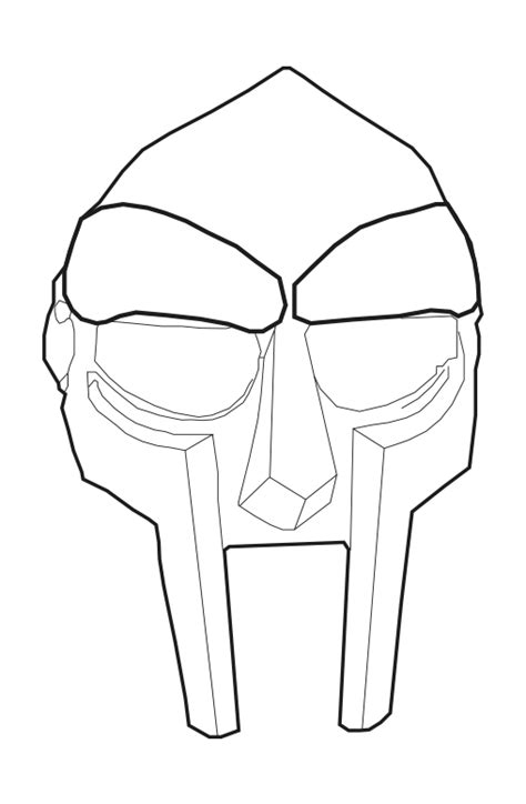 Transparent MF DOOM Mask