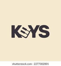 Logo Piano Keys Musical Symbol Stock Vector (Royalty Free) 2277302001 | Shutterstock