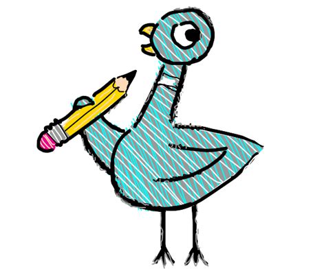 Mo Willems Pigeon - Drawception