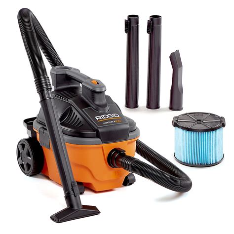 RIDGID Aspirateur portable eau et poussière, 15 L/4 gallons, moteur 5 HP maximal | Home Depot Canada