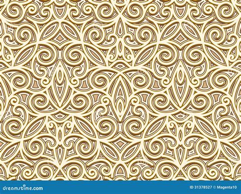 Gold Seamless Pattern Royalty Free Stock Photography - Image: 31378527