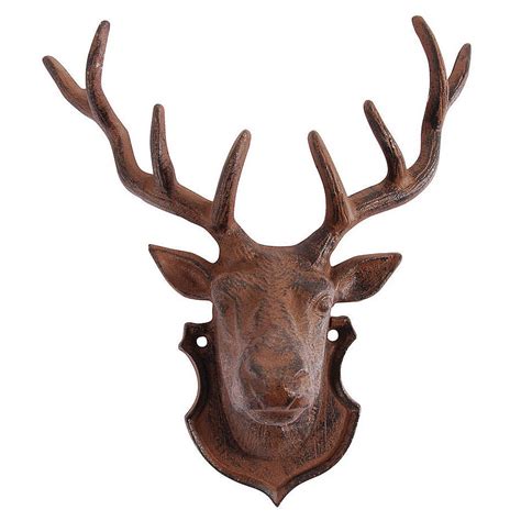 deer wall decoration with antlers by dibor | notonthehighstreet.com