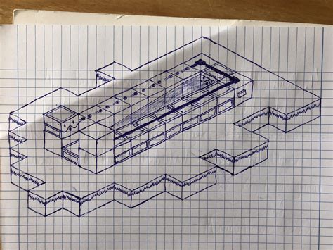 It’s not much but I sketched a tnt cannon in class : r/Minecraft