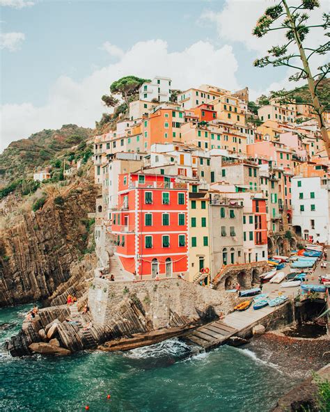 Cinque Terre Riomaggiore Beach Print Wall Art Coastal - Etsy