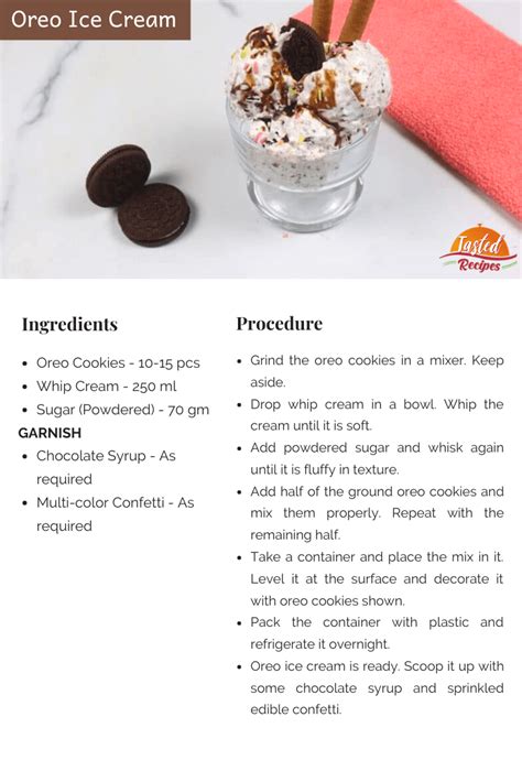 Oreo Ice Cream With Only 3 Ingredients - Tasted Recipes