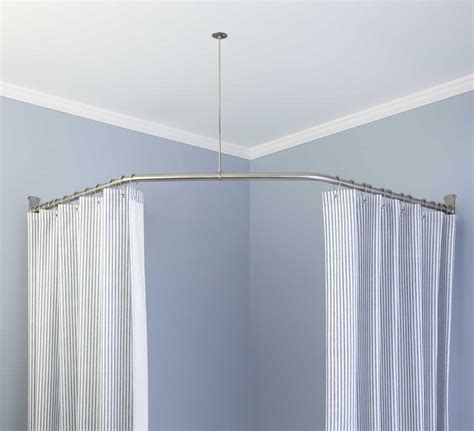 Gallery of L Shaped Shower Curtain Rods (View 12 of 25 Photos)