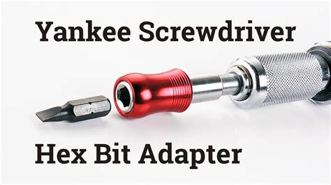 Yankee Screwdriver Hex Bit Adapter | Cool Tools