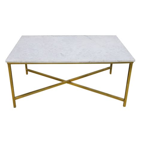 Hot Sell Isabella Gold Coffee Table with Marble Top - Online Shopping at uselegantfurniture.com