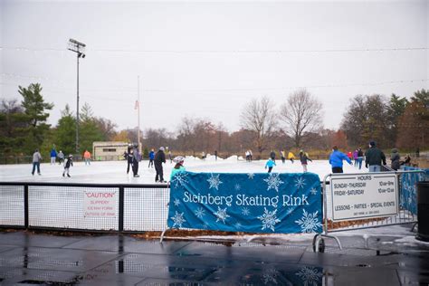 Skating in a Winter Wonderland: Steinberg Skating Rink