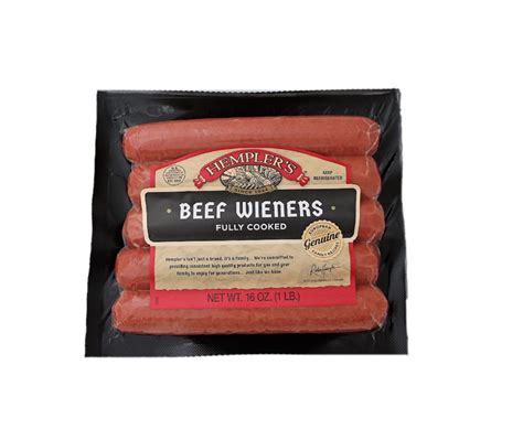 Beef Wieners - Hempler's Foods