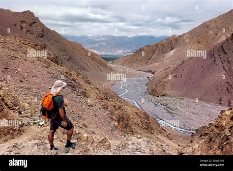 Trekking to the Stok La, Ladakh, India Stock Photo - Alamy