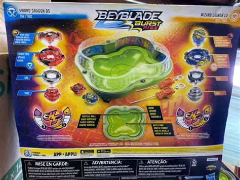 BEYBLADE BURST RISE Hypersphere Infinity Brink Battle Set Hasbro E9429 $36.90 - PicClick