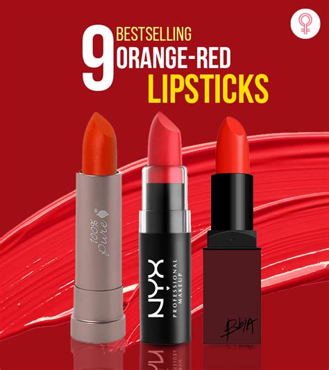 What Is The Best Orange Red Lipstick | Lipstutorial.org