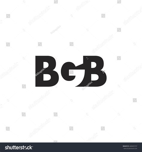 Bgb Logo Vector Graphic Branding Letter Stock Vector (Royalty Free ...