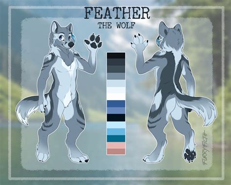 free ref sheets furry Furry hyena striped