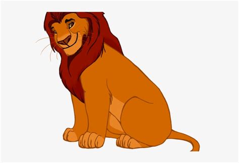 Mufasa Clipart Sleeping Lion - Mufasa Lion King Clipart - 640x480 PNG ...