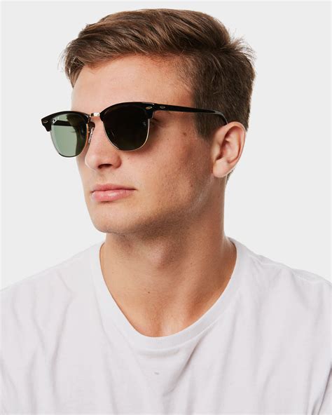 Ray-Ban Clubmaster Polar Sunglasses - Black | SurfStitch