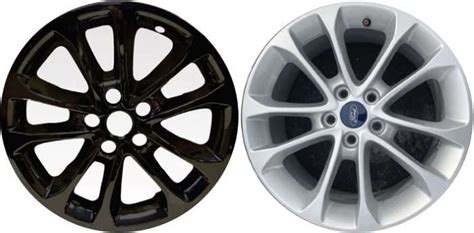 ** IN STOCK READY TO SHIP **Ford Fusion Black Wheel Skins / Hubcaps ...